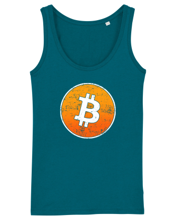 Vintage Bitcoin Ocean Depth