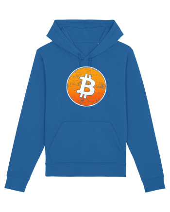 Vintage Bitcoin Royal Blue