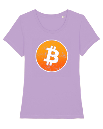 Vintage Bitcoin Lavender Dawn