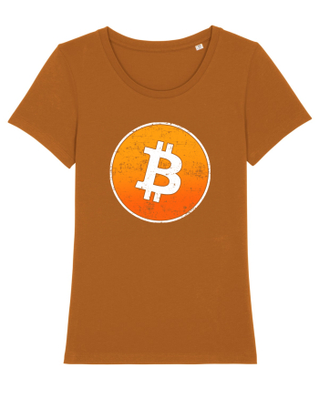 Vintage Bitcoin Roasted Orange