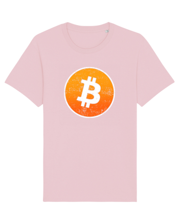 Vintage Bitcoin Cotton Pink