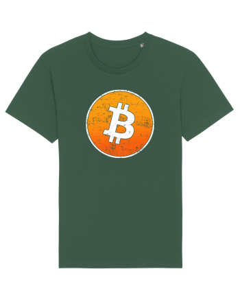Vintage Bitcoin Bottle Green