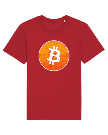 Vintage Bitcoin Red
