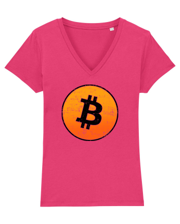 Retro bitcoin design Raspberry