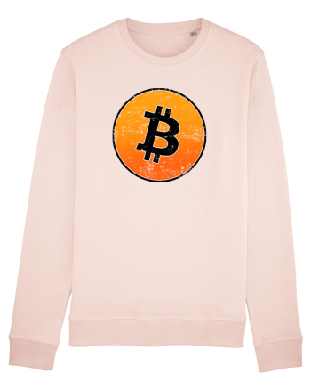 Retro bitcoin design Candy Pink