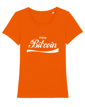 Enjoy Bitcoin Bright Orange