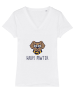 Hairy Pawter Tricou mânecă scurtă guler V Damă Evoker