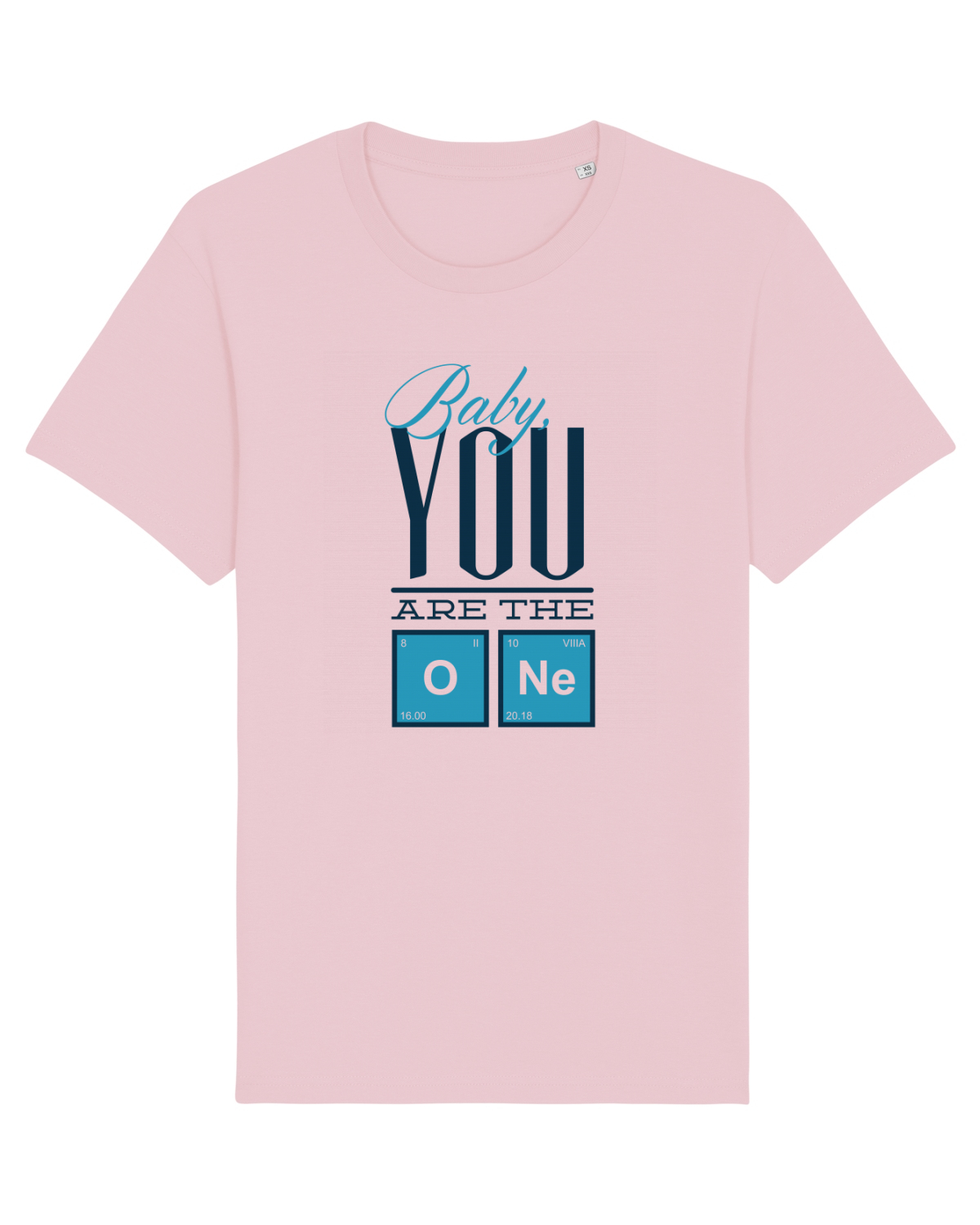 Tricou mânecă scurtă Unisex Rocker Cotton Pink