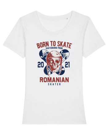 ROMANIAN Skater White
