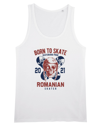 ROMANIAN Skater White