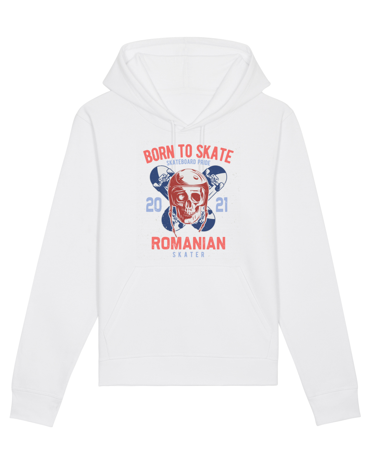 Hanorac Unisex Drummer White