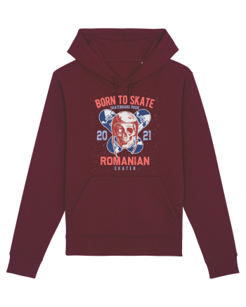 ROMANIAN Skater Burgundy