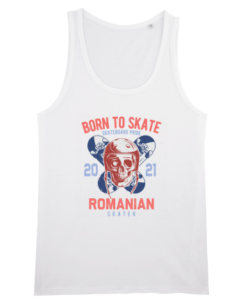 ROMANIAN Skater White