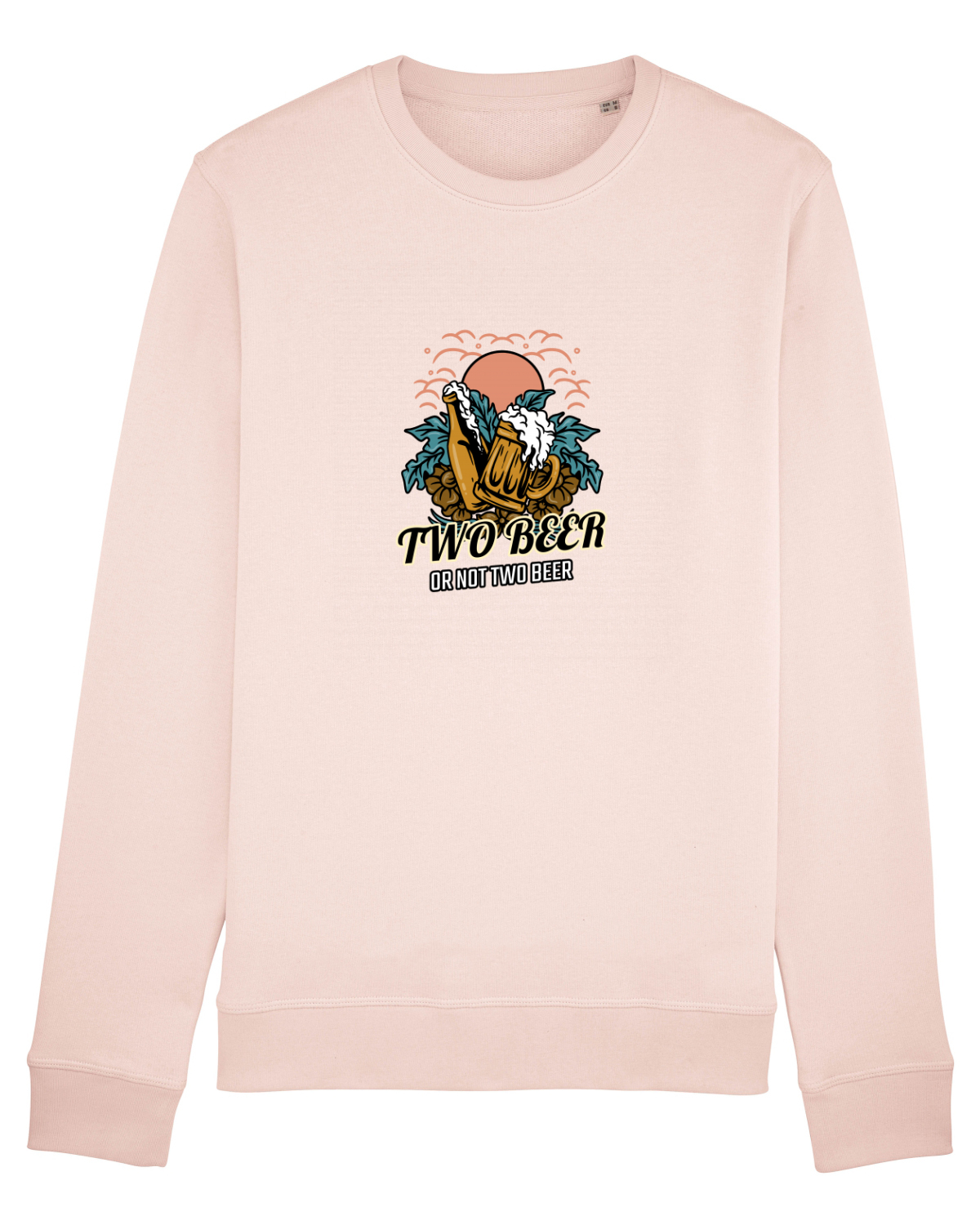Bluză mânecă lungă Unisex Rise Candy Pink