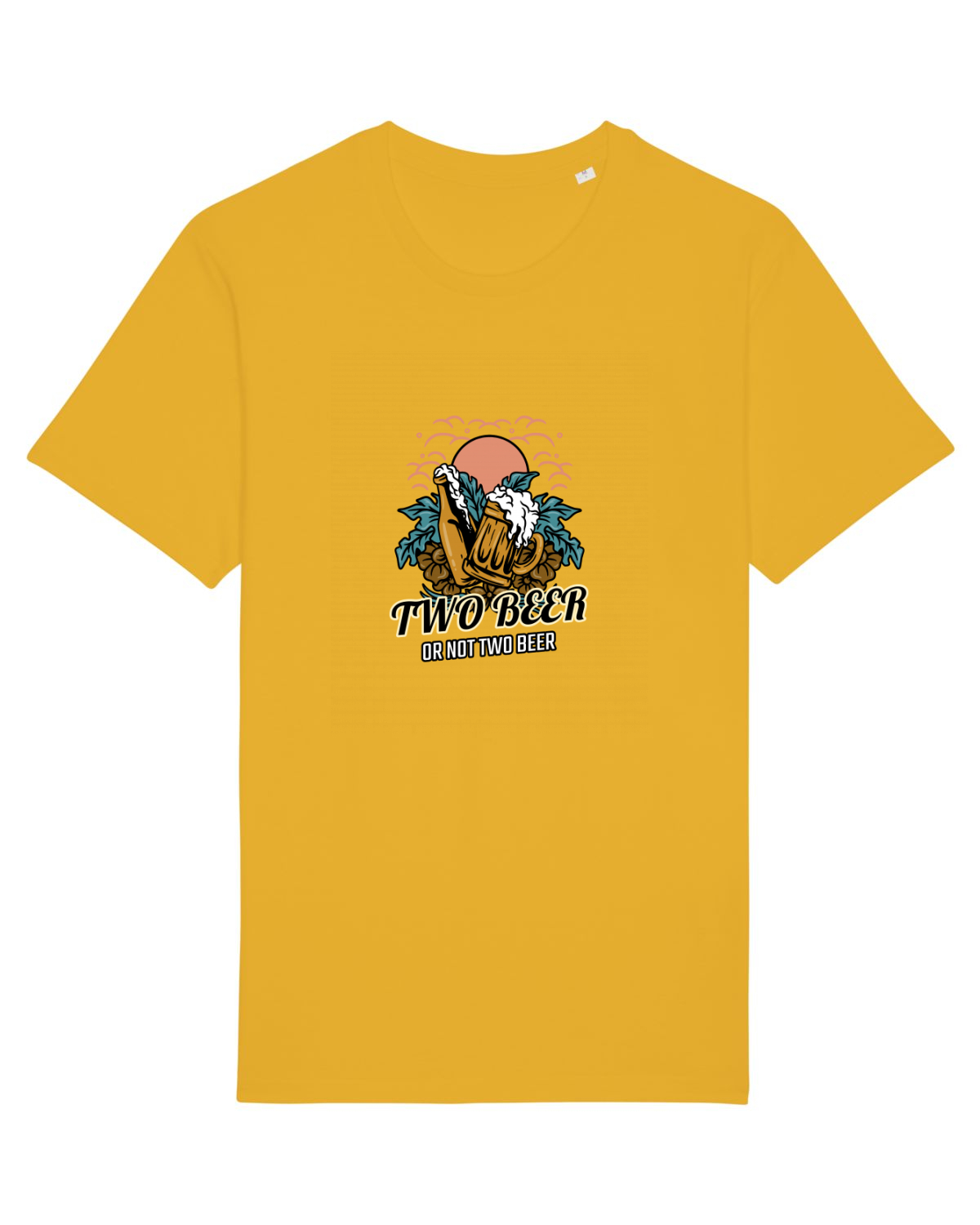 Tricou mânecă scurtă Unisex Rocker Spectra Yellow