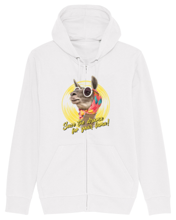 lama queen White