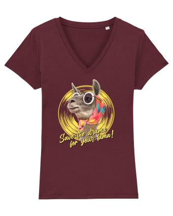 lama queen Burgundy