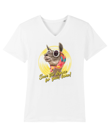 lama queen White