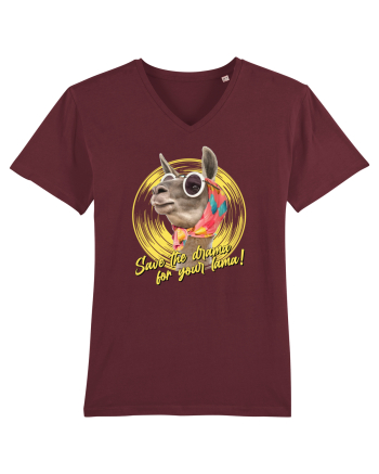 lama queen Burgundy