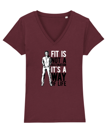It's not a Destination Gym Burgundy