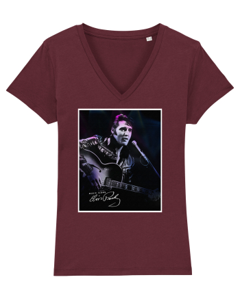 Elvis Presley Burgundy