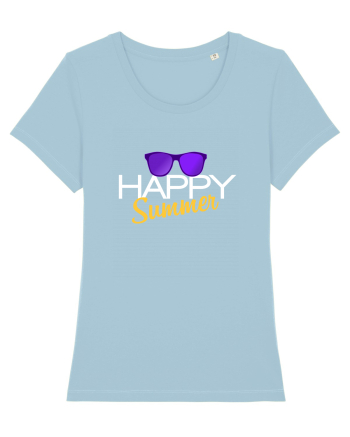 Happy summer Sky Blue