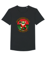 Funny Santa Claus Alien Tricou mânecă scurtă guler larg Bărbat Skater