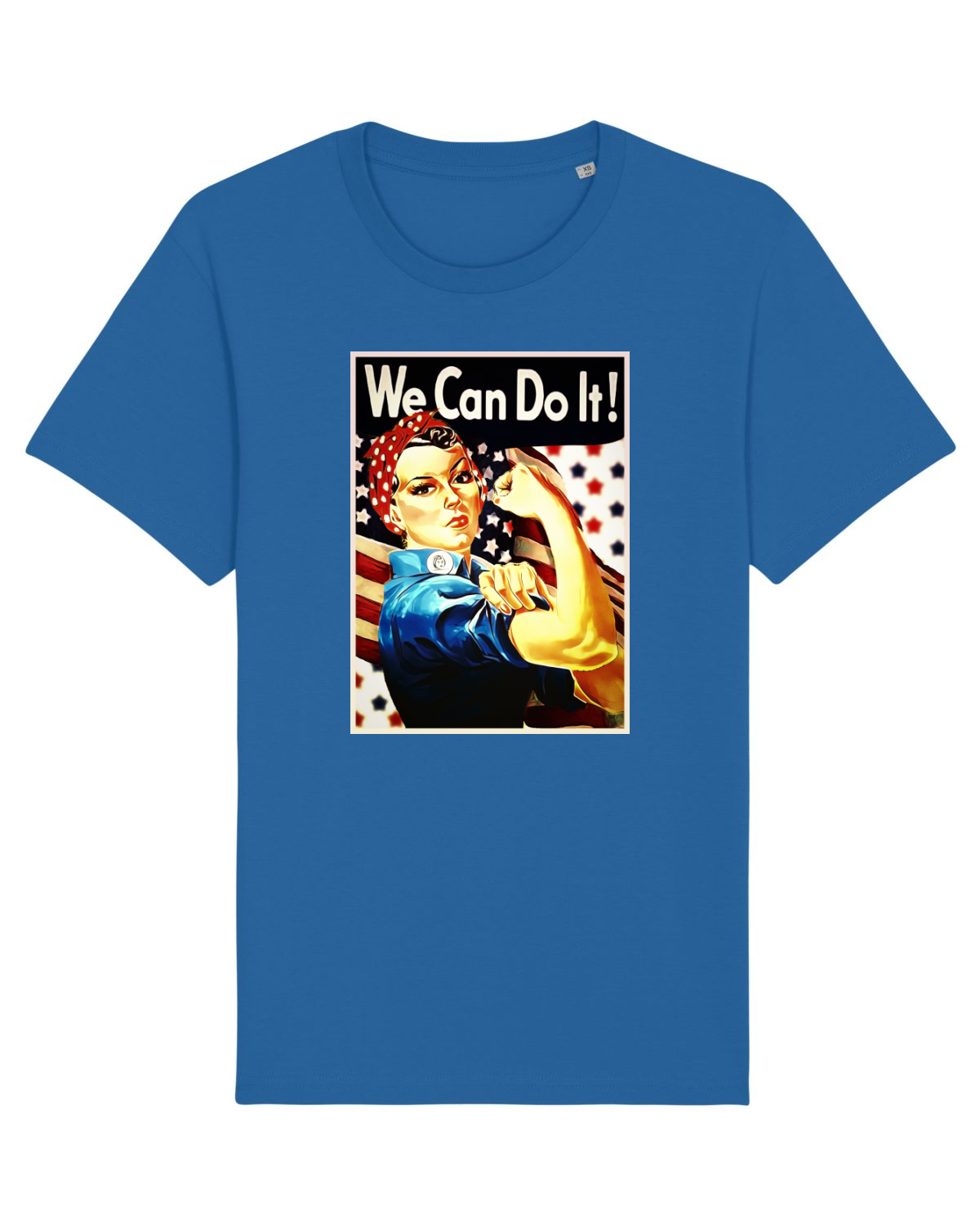 Tricou mânecă scurtă Unisex Rocker Royal Blue