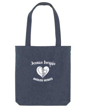 Jesus heals broken hearts Midnight Blue