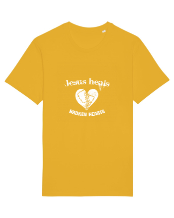 Jesus heals broken hearts Spectra Yellow