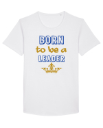 Born to be a leader Tricou mânecă scurtă guler larg Bărbat Skater