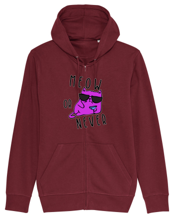 Meow or never Burgundy