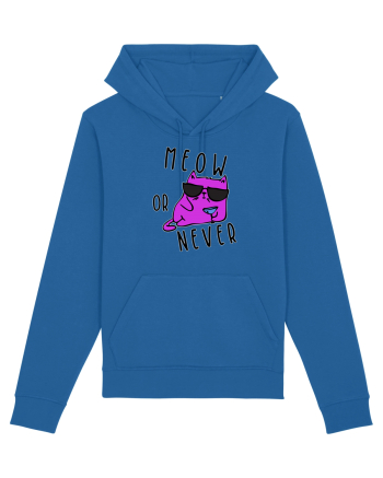 Meow or never Royal Blue