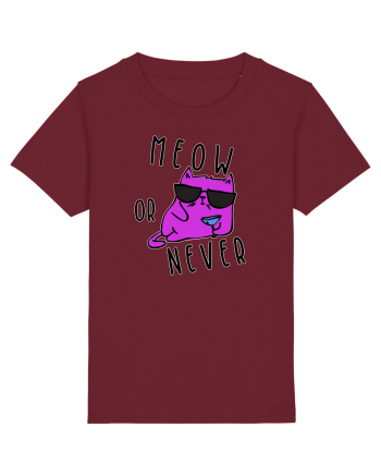 Meow or never Burgundy