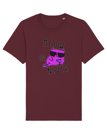 Meow or never Burgundy