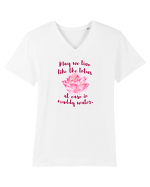 Like Lotus Tricou mânecă scurtă guler V Bărbat Presenter