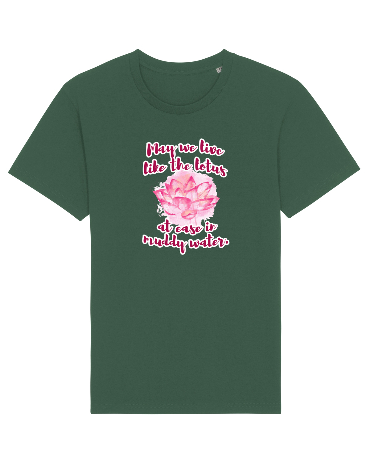 Tricou mânecă scurtă Unisex Rocker Bottle Green