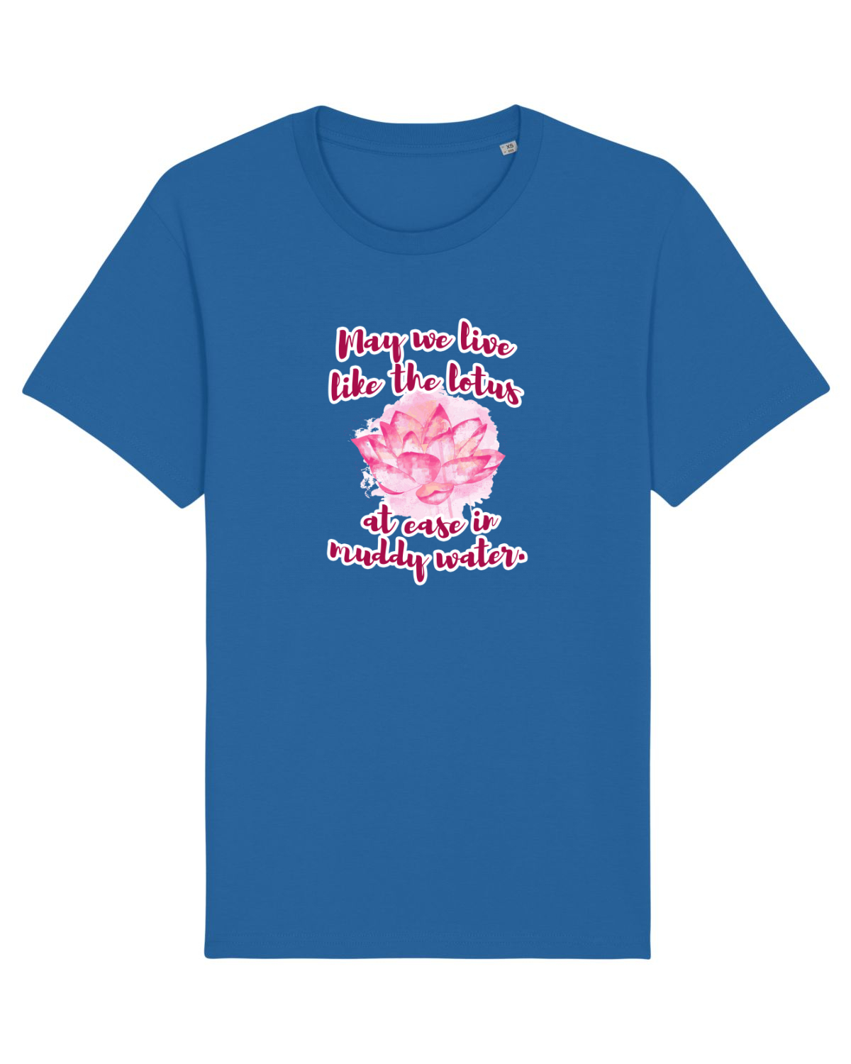Tricou mânecă scurtă Unisex Rocker Royal Blue