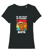Ce am facut de Craciun Tricou mânecă scurtă guler larg fitted Damă Expresser