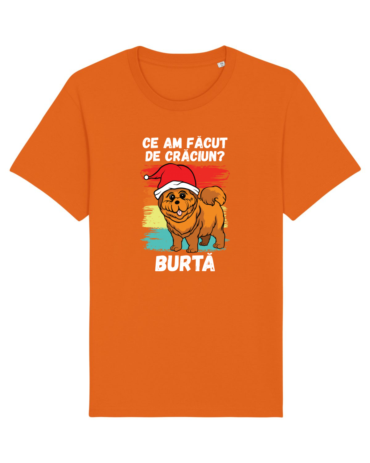 Tricou mânecă scurtă Unisex Rocker Bright Orange