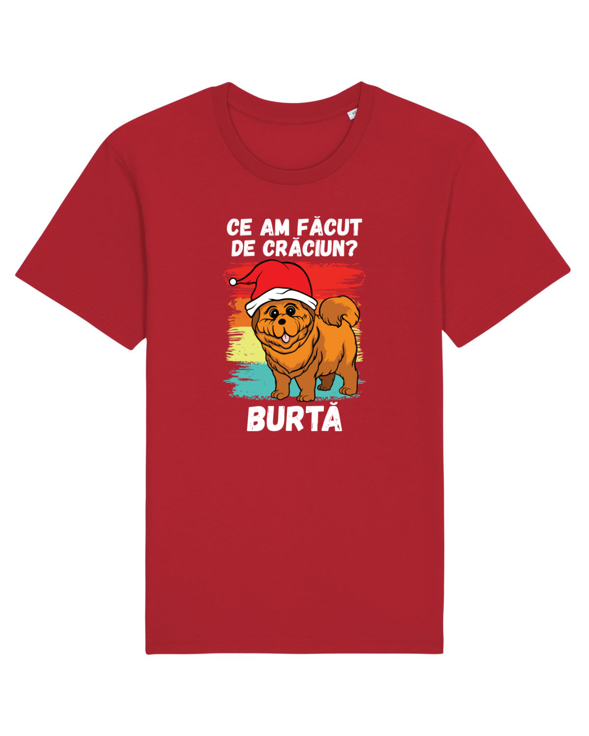 Tricou mânecă scurtă Unisex Rocker Red