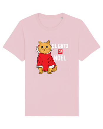 El gato de Noel Cotton Pink