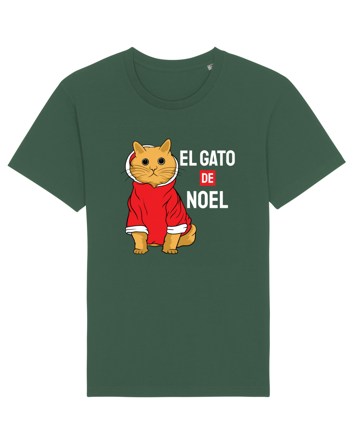 Tricou mânecă scurtă Unisex Rocker Bottle Green