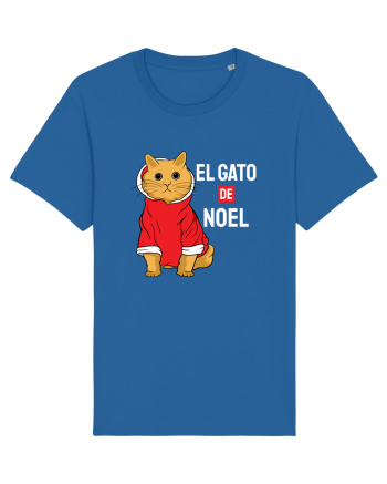 El gato de Noel Royal Blue
