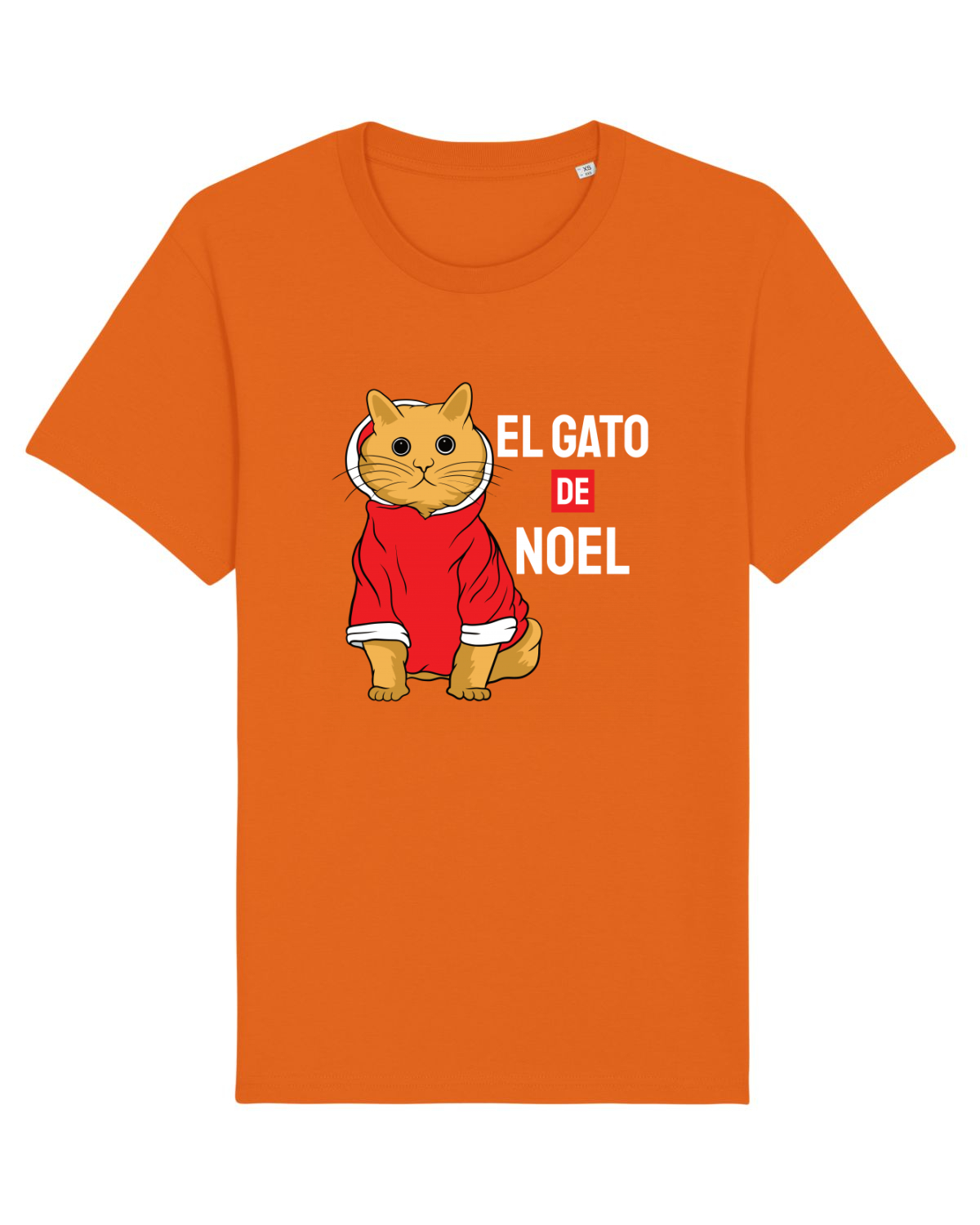 Tricou mânecă scurtă Unisex Rocker Bright Orange