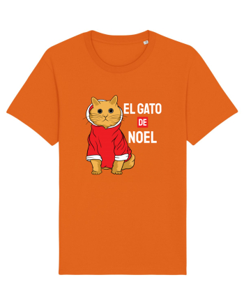 El gato de Noel Bright Orange