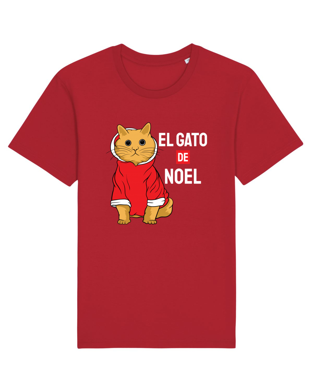 Tricou mânecă scurtă Unisex Rocker Red