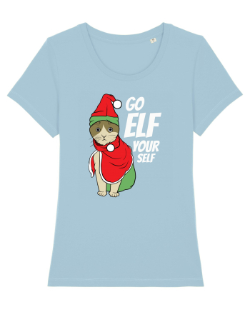 Go elf yourself Sky Blue