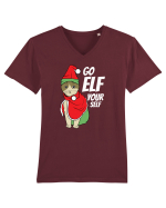 Go elf yourself Tricou mânecă scurtă guler V Bărbat Presenter