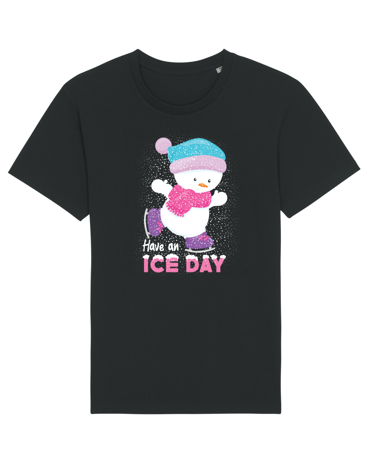 Tricou mânecă scurtă Unisex Rocker Black